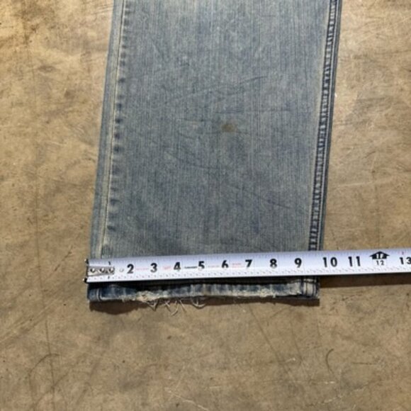 Vintage Y2K RELAXED Baggy SILVERTAB LEVIS Medium Wash JEANS 35 X 32 SILVER TAB - Picture 3 of 14